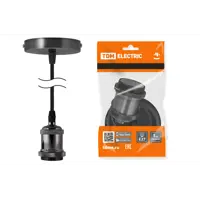 Освещение Tdm electric пластик Sq0335-0070 E27 цвет черный