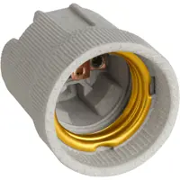 Патрон для лампы Rev керамика 24615 2 E27 цвет бежевый