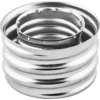 Патрон для лампы Feron металл 22354 E27 цвет серый/серебристый 10 шт