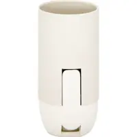 Патрон для лампы Feron пластик 22346 E14 цвет белый 10 шт