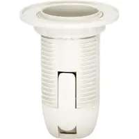 Патрон для лампы Feron пластик 22347 E14 цвет белый 10 шт