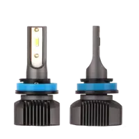 Автолампа светодиодная Vizant D5newh11 Н11 Pgj19-2 12 В 90 Вт 2 шт