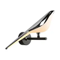 Настенный светильник светодиодный Aployt Apl.822.11.10 теплый белый (желтый) свет цвет черный