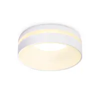 Светильник точечный встраиваемый светодиодный Ambrella Light Tn3305 2 м² под отверстие 7 см цвет белый