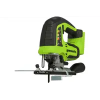 Лобзик аккумуляторный бесщеточный Greenworks GD24JS НСК, 24 В Li-Ion без АКБ и ЗУ