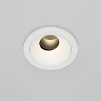 Светильник точечный встраиваемый светодиодный Maytoni Dl057-7w3k-w 2.5 м² под отверстие 5.8 см цвет белый