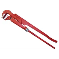 Ключ трубный газовый рычажный 90 градусов Voll 5.01150 захват до 38 мм, длина 430 мм