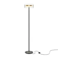 Торшер светодиодный Maytoni Mod348fl-l24bbs3k теплый белый (желтый) свет цвет черный