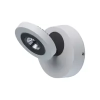 Спот поворотный светодиодный Mw-light 545020801 1.86 м² теплый белый (желтый) свет цвет белый, серый