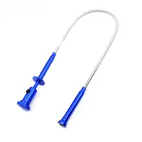 Щуп захват для предметов Magtrade магнитный гибкий с фонарем металл 600мм.