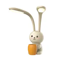 Рабочая лампа настольная светодиодная Uniel Заяц ULM-D160 12W3000-6000KDIM ivory цвет слоновая кость