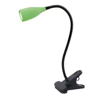 Рабочая лампа настольная светодиодная Uniel Ulm-d501 4w/4000k green tm uniel Ul-00010747 на прищепке цвет зеленый