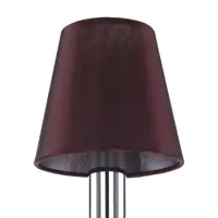 Абажур С0016764 темный бордо