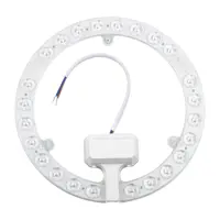 Светильник настенно-потолочный светодиодный Volpe Ul-00010961 10 м² нейтральный белый свет цвет бесцветный/прозрачный