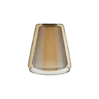 Плафон 33 идеи Двойной разборный плафон S.29.am E27 стеклянный оранжевый/медный Ø 16 см