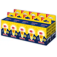 Набор ламп светодиодных Volpe Ul-00010406 E27 175-250 В 11 Вт груша матовая 900 Лм теплый белый (желтый) свет 10 шт