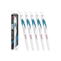 Набор полотен для сабельной пилы по дереву Ezarc 802019, 5 шт