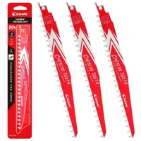 Набор полотен для сабельной пилы по дереву Ezarc 8021C02, 3 шт