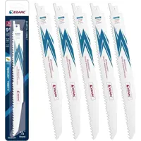 Набор полотен для сабельной пилы по дереву Ezarc 802032N, 5 шт