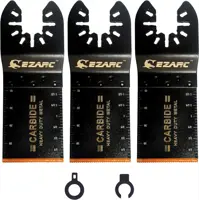 Набор насадок для реноватора Ezarc 801103 34 мм, 3 шт