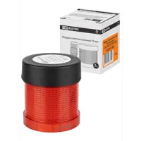 Модуль светосигнальный 70 мм красный LED 230В AC IP54 TDM