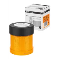 Модуль светосигнальный 70 мм желтый LED 230В AC IP54 TDM