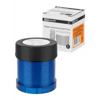 Модуль светосигнальный 70 мм синий LED 230В AC IP54 TDM