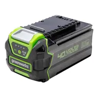 Аккумулятор Greenworks G40B5 40 В Li-Ion 5 Ач в комплекте с перчатками