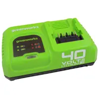 Зарядное устройство Greenworks G40UC5 в комплекте с перчатками