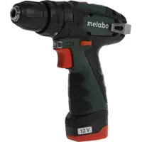 Дрель-шуруповерт аккумуляторная ударная Metabo PowerMaxx 600385500, 12 В Li-Ion 2x2 Ач