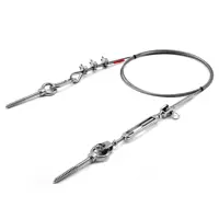 Комплект для растяжки троса с креплением в дерево Krepfield KF201D 6 метров