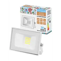 Прожектор светодиодный уличный Tdm electric Sq0336-0309 20 Вт 6500 К IP65 холодный белый (голубой) свет