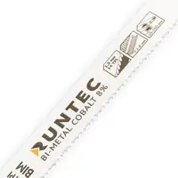Полотно для сабельной пилы по металлу Runtec RT-S918BF 200 мм, 5 шт