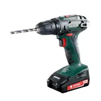 Дрель-шуруповерт аккумуляторная Metabo BS 18 602207550, 18 В Li-Ion 2x1.5 Ач