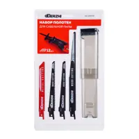 Полотно для сабельной пилы по дереву Derzhi 280 мм,12 шт