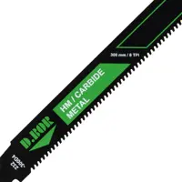 Полотно для сабельной пилы по металлу D.Bor 232-300D4-01 300 мм,1 шт