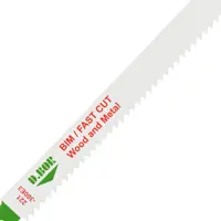 Полотно для сабельной пилы по дереву D.Bor 300 мм,2 шт