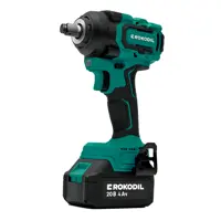 Гайковерт аккумуляторный бесщеточный Rokodil Titan Pro 1050005, 20 В Li-Ion 2x4 Ач, 550 Нм