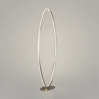 Торшер светодиодный Eurosvet Gap a045476, нейтральный белый свет, цвет хром