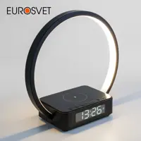 Настольная лампа светодиодная EUROSVET 80505/1 Timelight a054132 нейтральный белый свет цвет чёрный