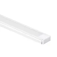 Накладной алюминиевый профиль белый/белый для светодиодной ленты LL-2-ALP006