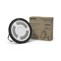 Прожектор промышленный светодиодный GAUSS 821536350 150 Вт 5000К IP65 цвет черный