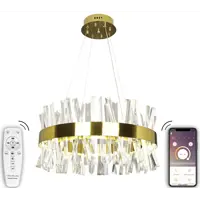 Люстра светодиодная Natali Kovaltseva 100W INNOVATION STYLE 83047, золото