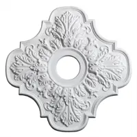 Декоративная потолочная розетка Decomaster 52 см DR 303