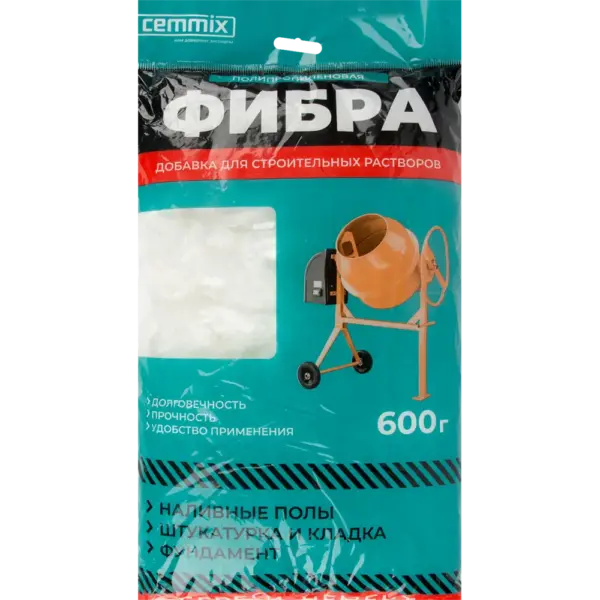 1 Фибра для бетонов и растворов Fibra, 600 г