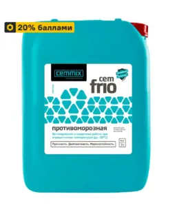 Добавка противоморозная  Cemmix CemFrio, 5 л